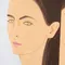 Detail from "Olivia 2" by artist Alex Katz