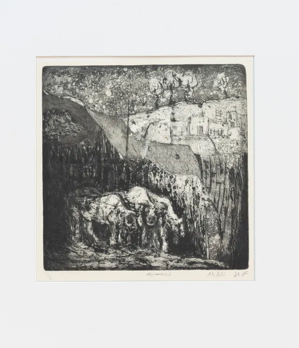 Ali Ali Untitled, 2000 Etching on paper 27 x 27 cm 6 of 8