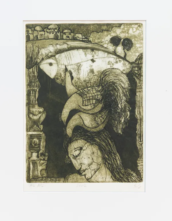 Ali Ali Untitled , 2002 Etching on paper 35 x 25 cm 2 of 5