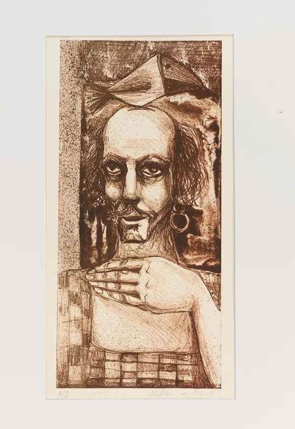Ali Ali Untitled, 2003 Etching on paper 57 x 37 cm A/P