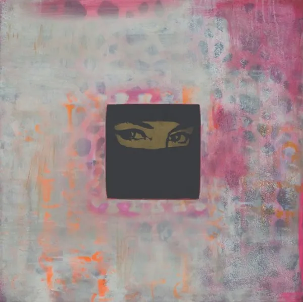 Ginou Choueiri Windows series, 2009 Acrylic/Spray paint on canvas 80 x 80 cm