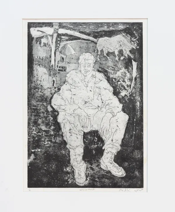 Ali Ali Untitled , 2001 Etching on paper 36 x 27 cm 1 of 8