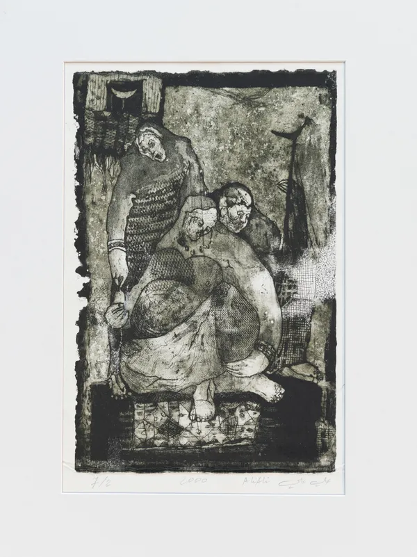 Ali Ali Untitled , 2000 Etching on paper 34 x 23 cm 2 of 7