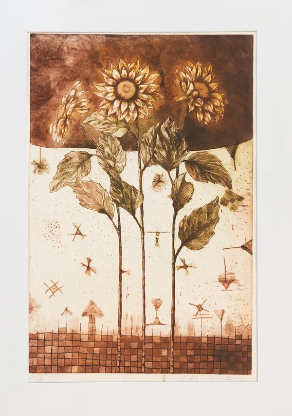 Ali Ali Untitled, 2003 Etching on paper 62 x 40 cm A/P