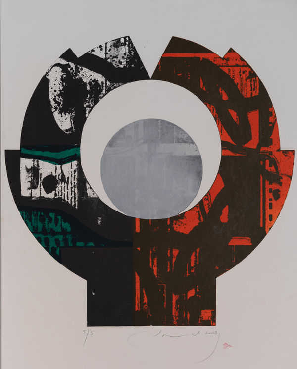 Jamal Abdul Rahim Untitled , 2008 Lithograph on paper 68 x 70 cm 5 of 5