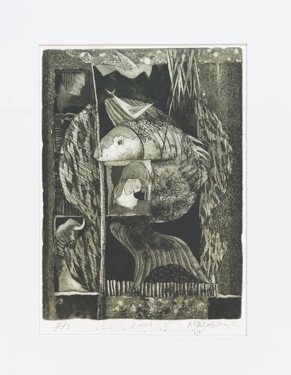 Ali Ali Untitled, 2001 Etching on paper 35 x 25 cm 1 of 7