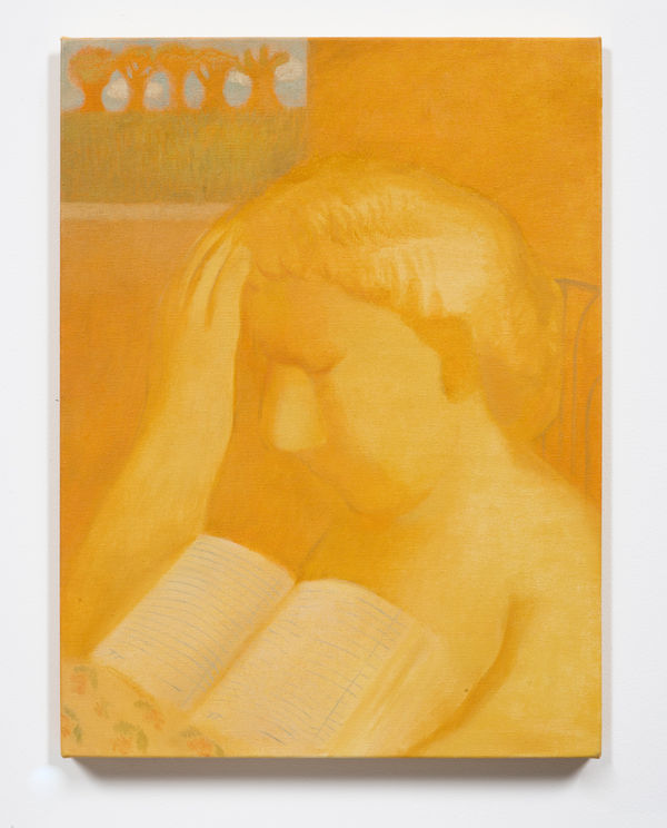 Paula Siebra, Menino fazendo tarefa (Boy doing homework), 2020