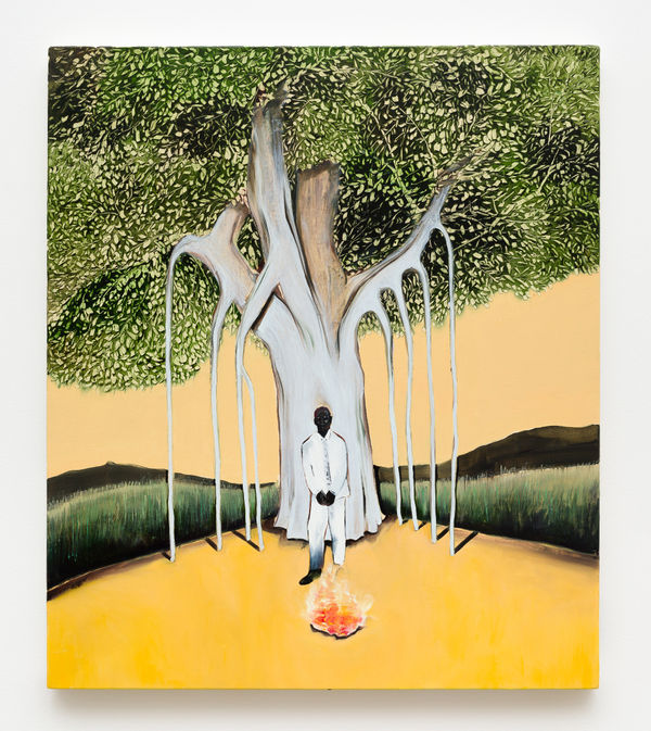 Antonio Obá, Herói do Fogo Interior – Gameleira [Hero of the Fire Within – Banyan], 2020