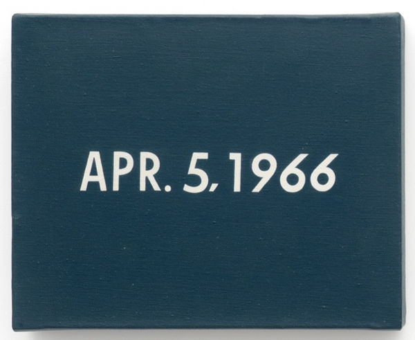 On Kawara, APR. 5, 1966, 1966