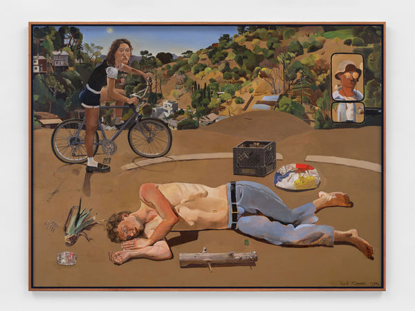 Kent O'Connor, Figures and Objects in a Landscape, 2025