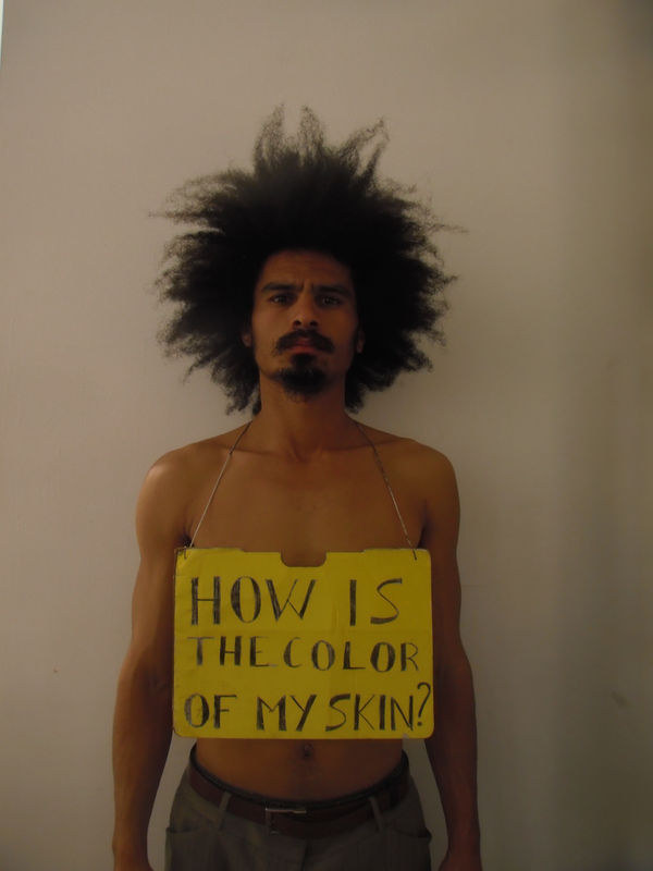 Paulo Nazareth, HOW IS THE COLOR OF MY SKIN?, 2012