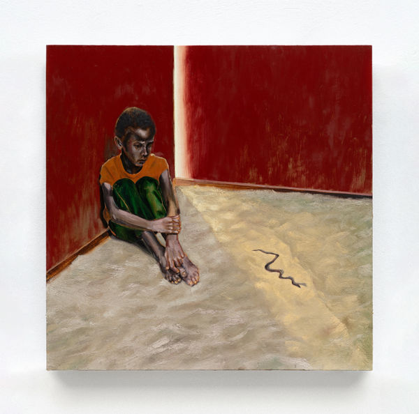 Antonio Obá, Paisagem interior - Personagem adâmico - 2: Contemplação, 2024