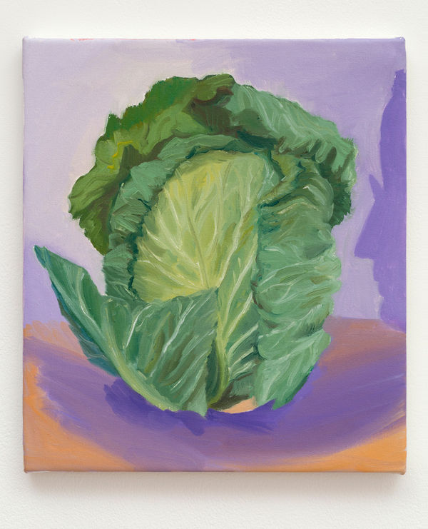 Allison Katz, Cabbage (and Philip) No. 10, 2015