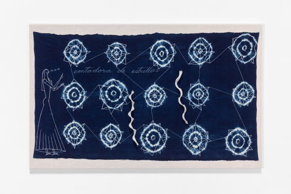 José Bedia, Contadora de Estrellas, 2020