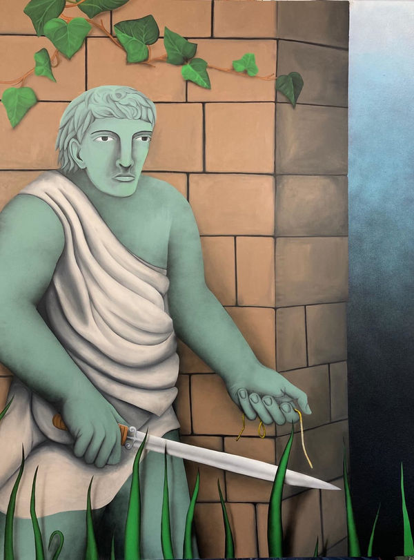 Vojtěch Kovařík, Theseus Entering the Labyrinth, 2021