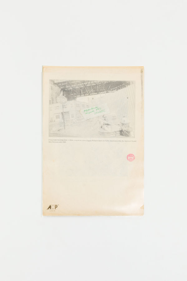 Paulo Nazareth, sem titulo [fumazsa], 2007/2010