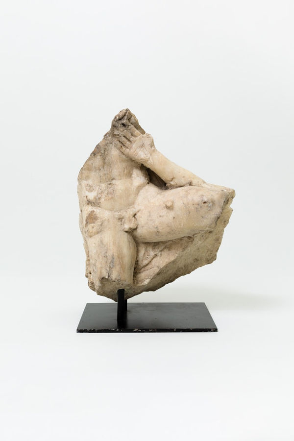 Unknown, Bas-Relief Fragment of a Sarcophagus, Late antiquity, 3rd - 6th century a.d.