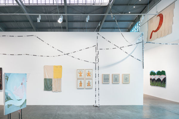 Adriano Costa, competitive faggots (500 meters of blood), 2023