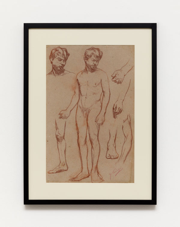 José Fiuza Guimarães, Academia (nu masculino), n.d.