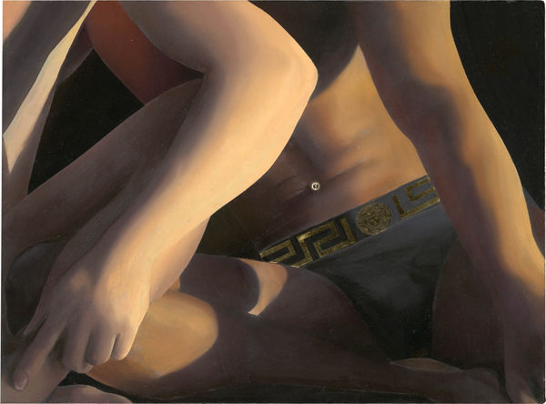 Jean Claracq, La tentation de St Antoine (détail), 2022