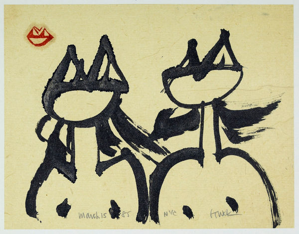 Frog King, Frog Couple, 1985