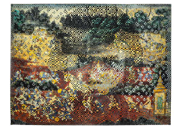 Dinh Q. Lê, Khmer Reamker #26, 2022