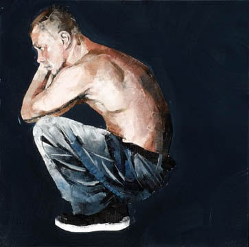 Simon Birch, White Clouds King With A Black Crown, 2006