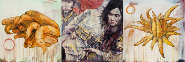 Hung Liu, We Must Ourselves Decide Our Duty, 2007