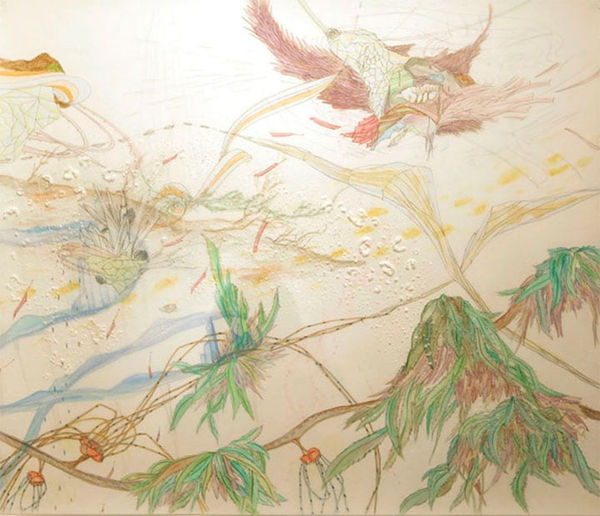 Christine Nguyen, Following An Ornithologist, 2009