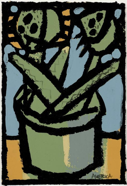 America Martin still life painting