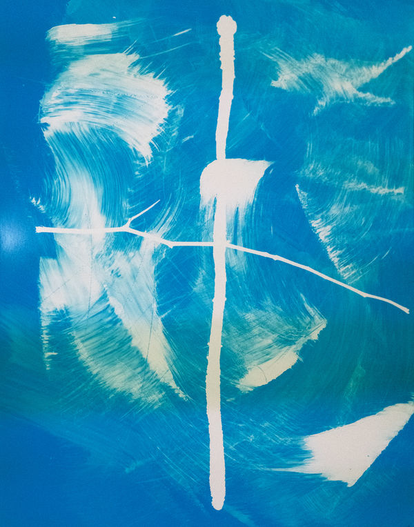 Daniel Hojnacki, Stick Figure in Blue