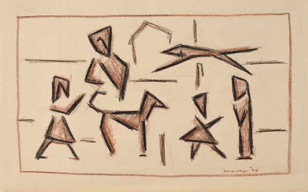 Douglas Denniston, Children, 1945