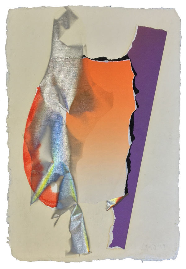 vapor drawing by Larry Bell