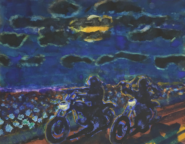 Wesley Rusnell, Under the Moon, 2007