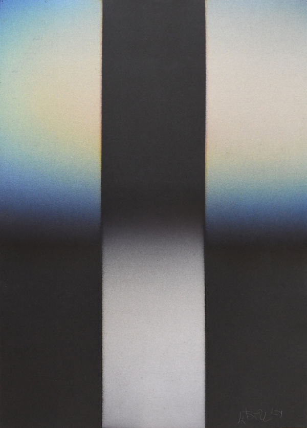 vapor drawing by Larry Bell