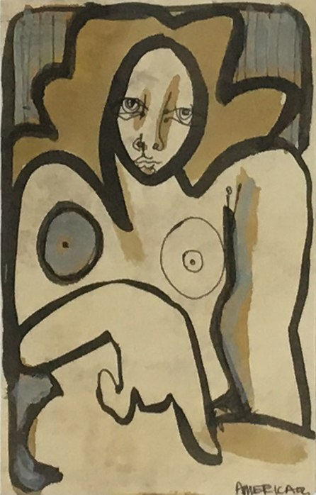 America Martin, Woman Pointing, 2009