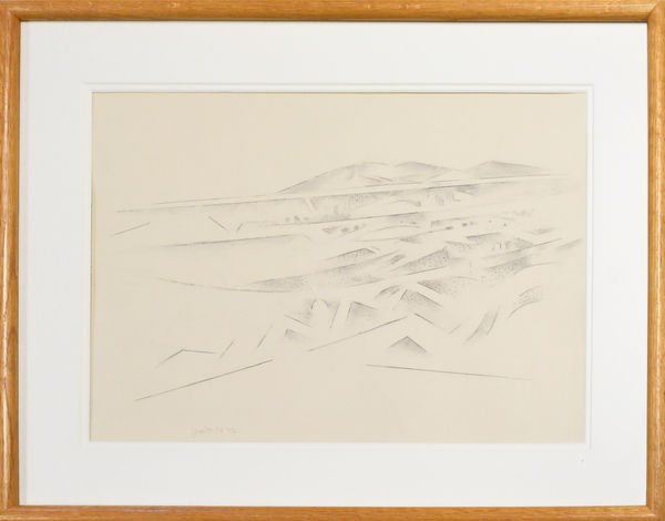 drawing by Andrew Dasburg