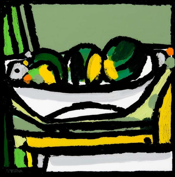 America Martin still life painting