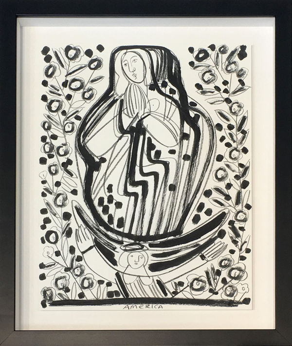 America Martin, Mother of Guadalupe, 2019