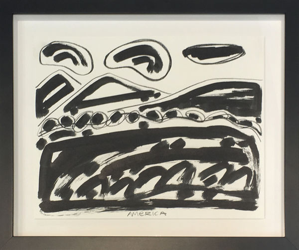 America Martin, Land and Clouds, 2019