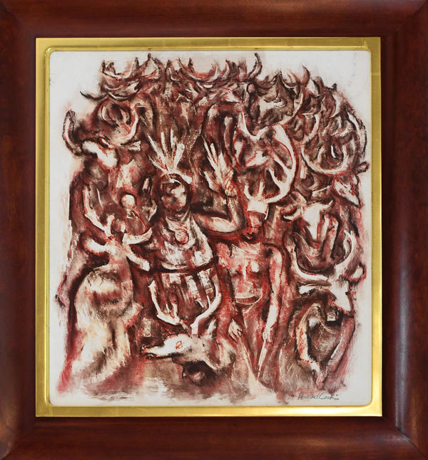 Howard Norton Cook, Deer Dance, 1946