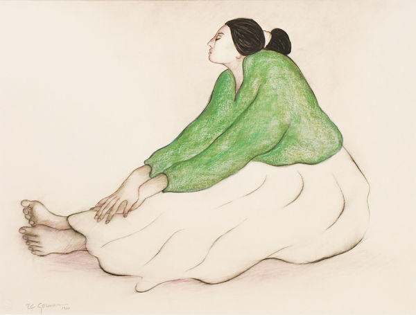 RC Gorman, Maiden in Green