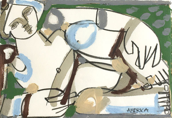 America Martin, Lying Under the Apple Tree Shade, 2013