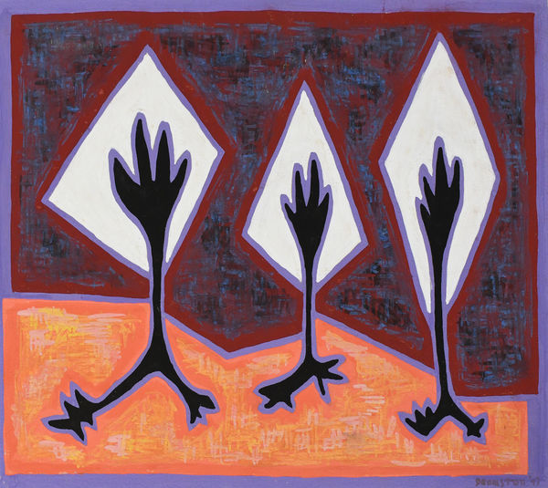 Douglas Denniston, Three Trees, 1947