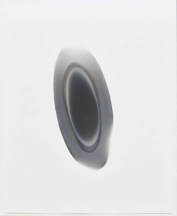 Larry Bell, MEL 6 (Medium Ellipse), 1983