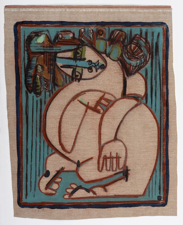 America Martin figure painting