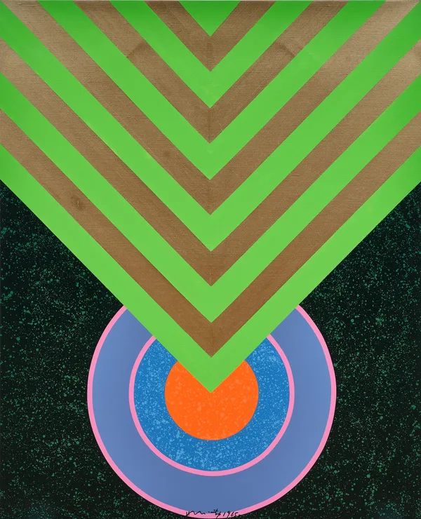 Hsiao Chin 蕭勤, Power of the Light《光之力》, 1965