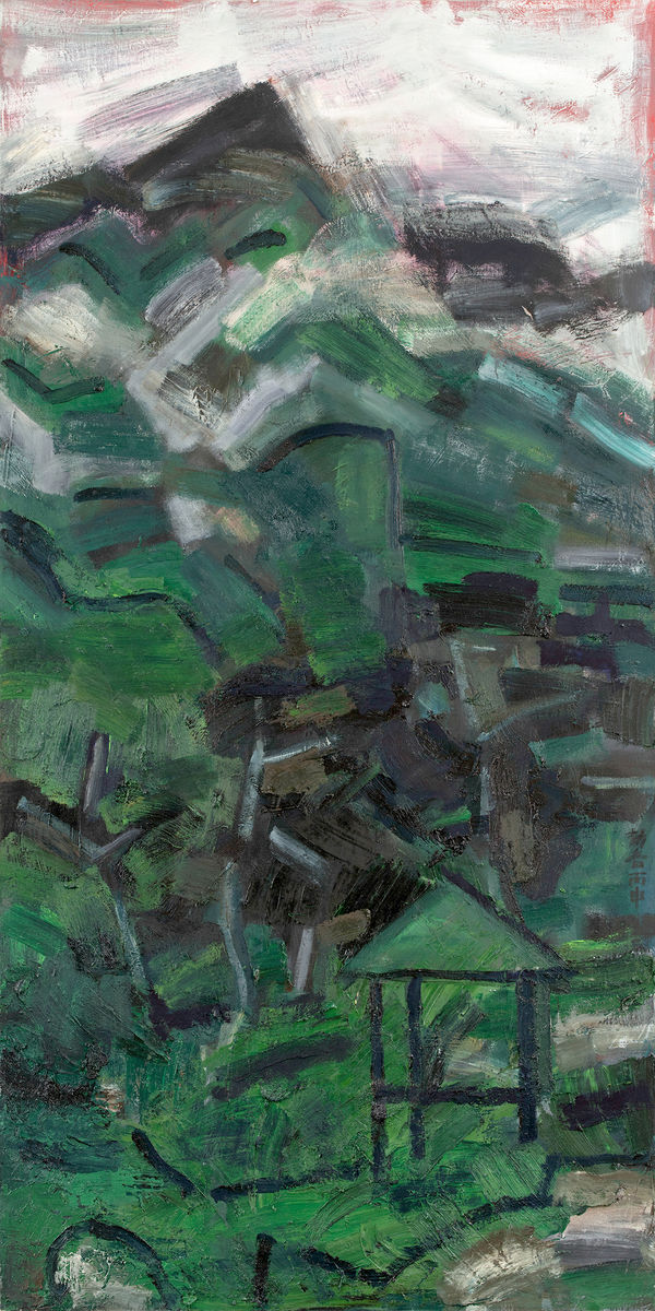 Wang Jieyin 王劼音, Green Pavilion《綠亭》, 2016