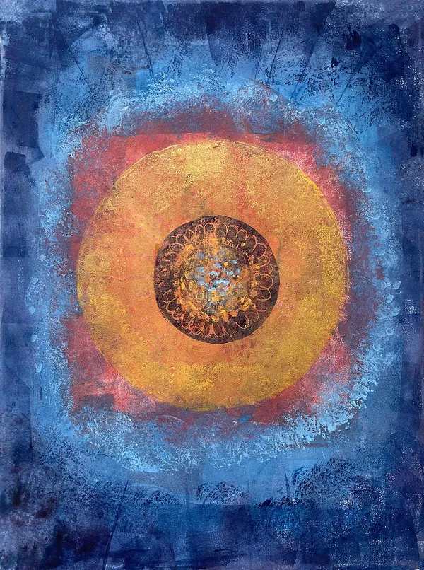 Laurie Dolphin, JOURNEY INTO THE CENTER #2, 2024