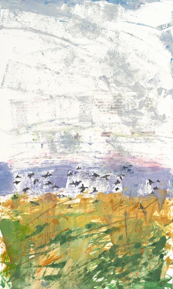 Laurie Dolphin, GATHERING IN THE FIELD, 2023